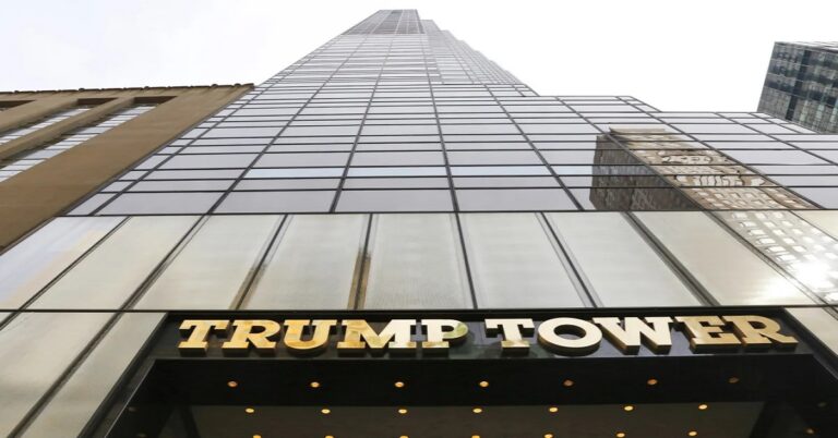 En la foto, la Torre Trump de Nueva York