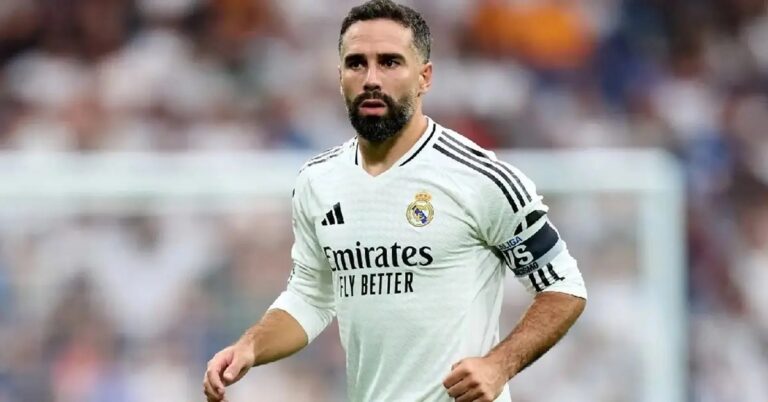En la foto, Dani Carvajal