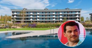 En la foto, la casa de Iker Casillas en la Finca