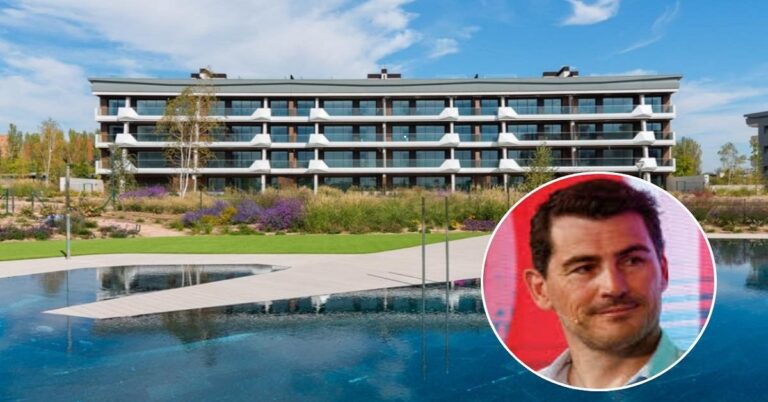 En la foto, la casa de Iker Casillas en la Finca