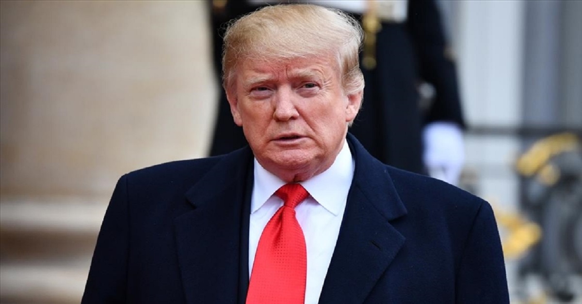 En la foto, Donald Trump