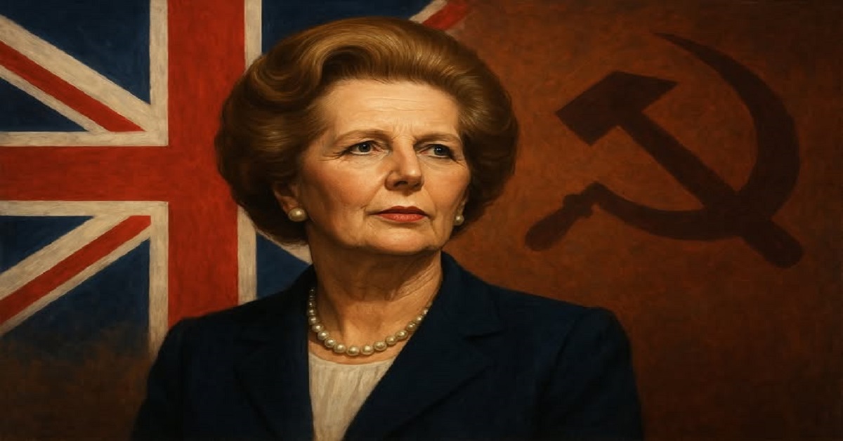 En la foto, Margaret Thatcher
