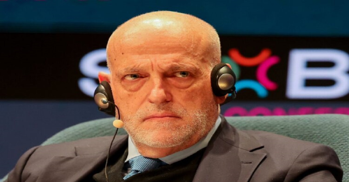 En la foto, Javier Tebas