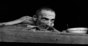 En la foto, un prisionero del ejército nazi