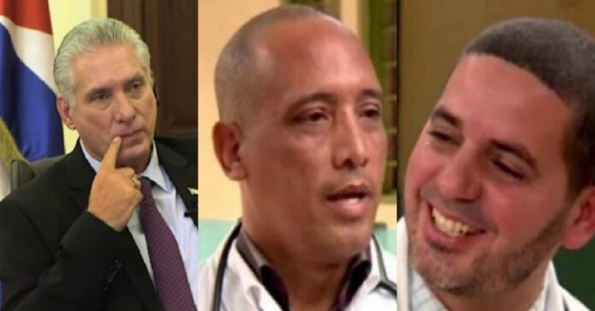 En la foto, Díaz-Canel y los médicos cubanos muertos en Somalia