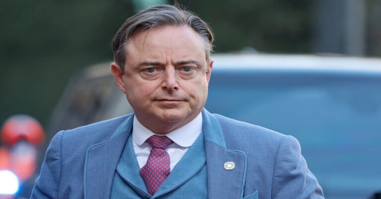 En la foto, el primer ministro belga, Bart De Wever