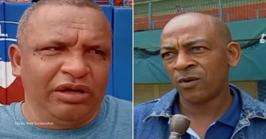 En la foto, Eriel Sánchez y Miguel Rojas