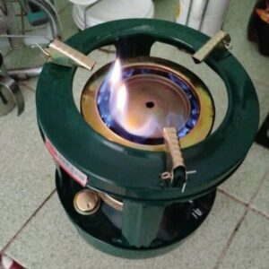 En la foto, el fogón de marras