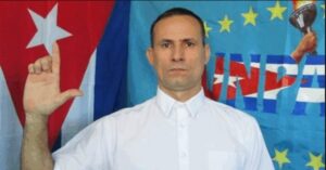 En la foto, José Daniel Ferrer