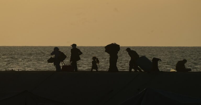En la foto, algún lugar de Gaza