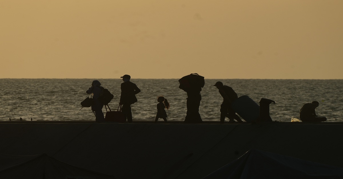 En la foto, algún lugar de Gaza