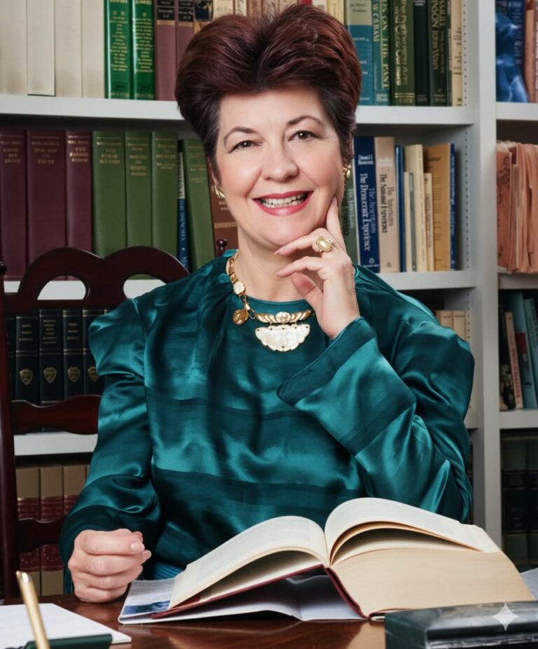 En la foto, Bette Nesmith Graham