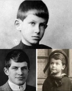 En la foto, el niño prodigio