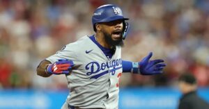 En la foto, Teoscar Hernández