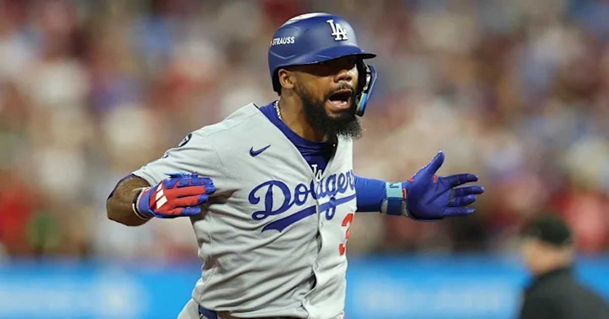 En la foto, Teoscar Hernández