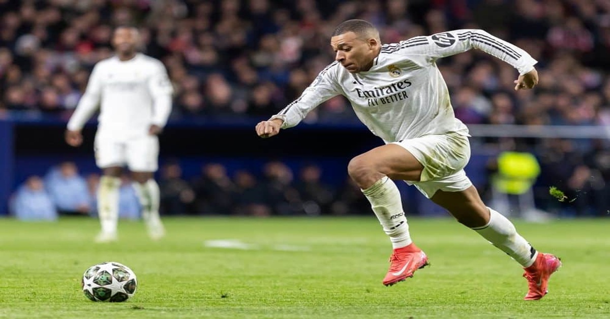 En la foto, Kylian Mbappé