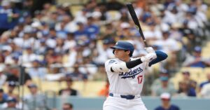 En la foto, Shohei Ohtani