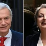 En la foto, candidatos electorales chilenos