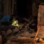 Los milsiles golpearon Damasco