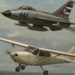 En la foto, una imagen relativa al derribo de las avionetas de "Hermanos al Rescate"