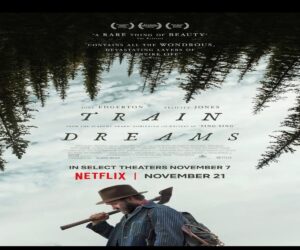 En la foto, cartel de la película