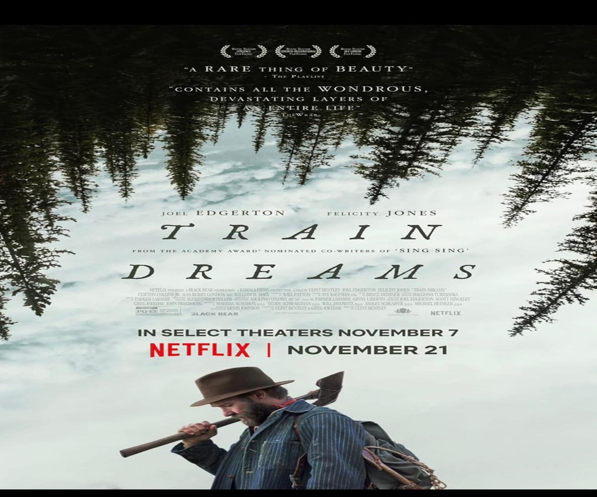 En la foto, cartel de la película