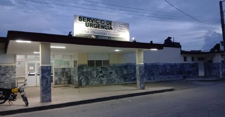 En la foto, el hospital de Güines