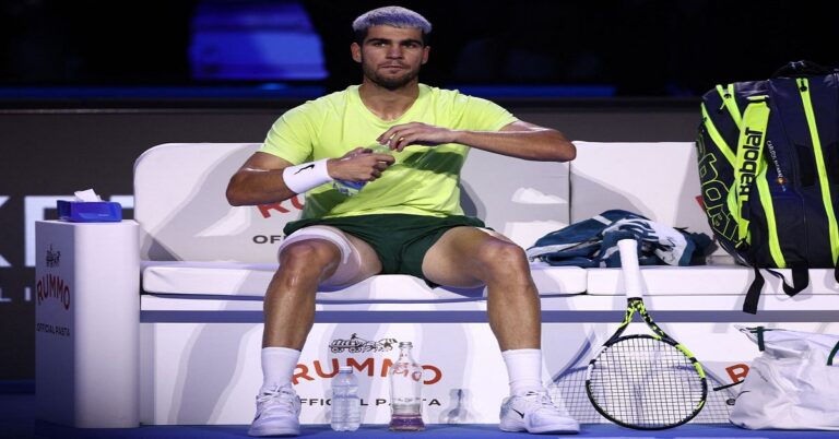 En la foto, Carlos Alcaraz