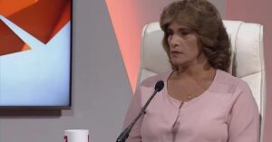 En la foto, la ministra de Comercio INterior, Betsy Díaz Velázquez