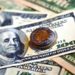 En la foto, dólares