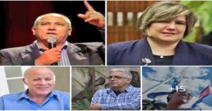 En la foto, alguno de los acusados de corruptos