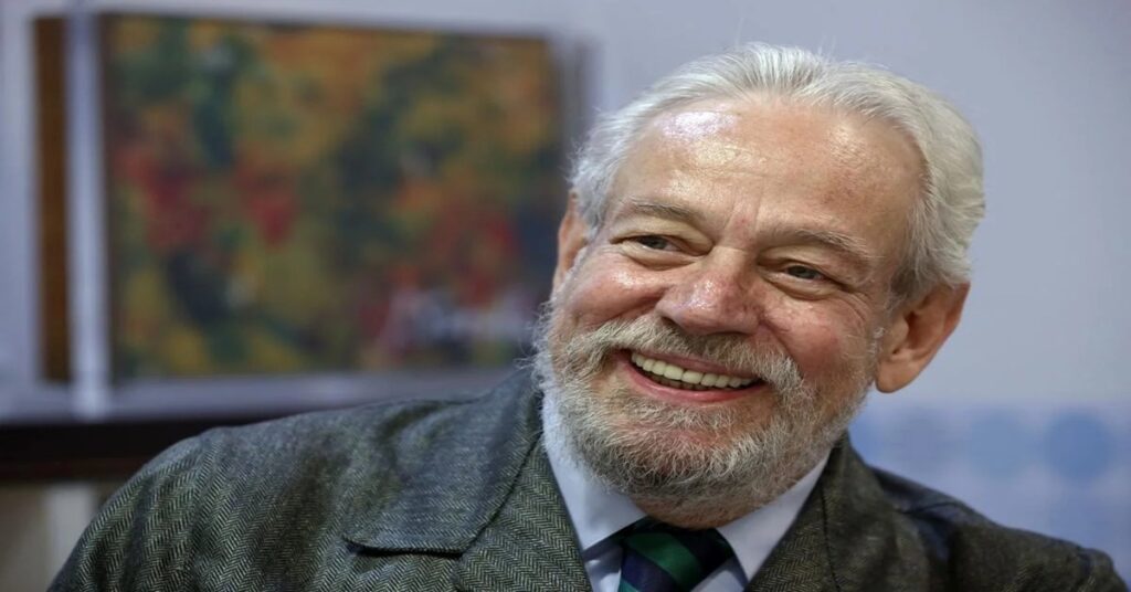 En la foto, el escritor mexicano Gonzalo Celorio