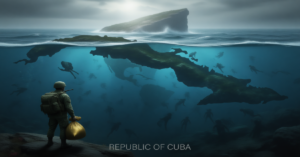 En la foto, Cuba se hunde: una imagen generada con AI