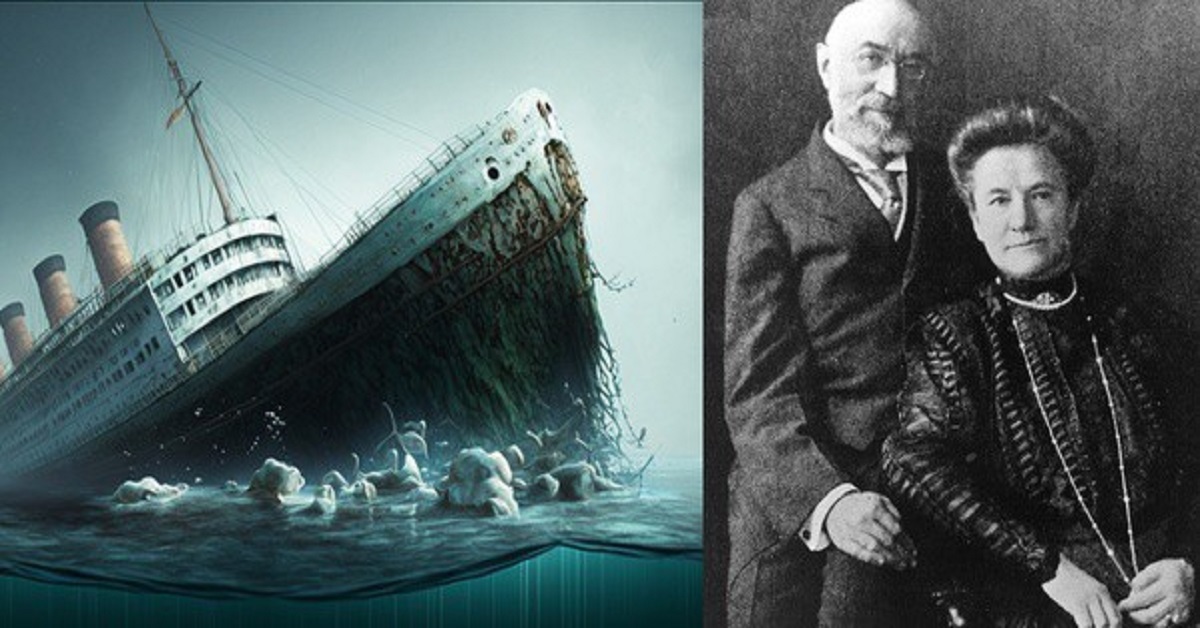 En la foto, Ida e Isidor