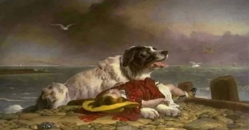 Salvados: el latido que venció a la marea 5 En la foto, la pintura 'Salvados'