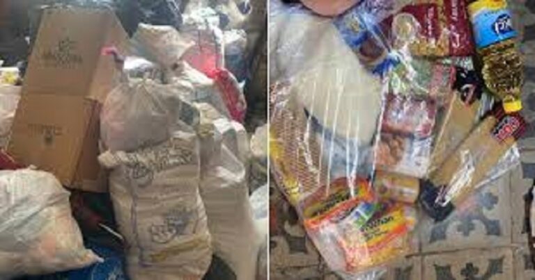 En la foto, donaciones en Cuba