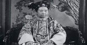 En la foto, la emperatriz china Cixi