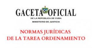 En la foto,la portada de la Geceta Oficial que anuncia las medidas