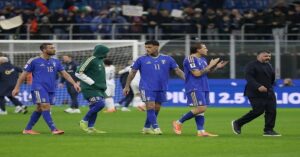 En la foto, la selección de Italia y su entrenador, Gennaro Gattuso
