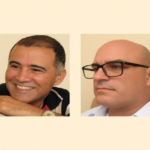 En la foto, Joel y Alexander