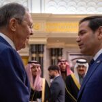En la foto, Lavrov y Marco Rubio