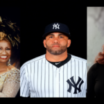 En la foto, Celia Cruz, Kendry Morales y Gloria Estefan