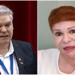 En la foto, María Victoria Gil y su hermano Alejandro