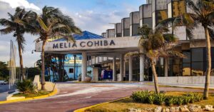 En la foto, Hotel Melía, en Cuba