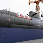 En la foto, un submarino nuclear surcoreano