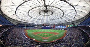 En la foto, el Tropicana Field