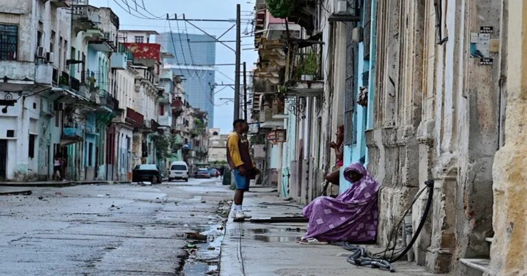 En la foto, La Habana un día cualquiera