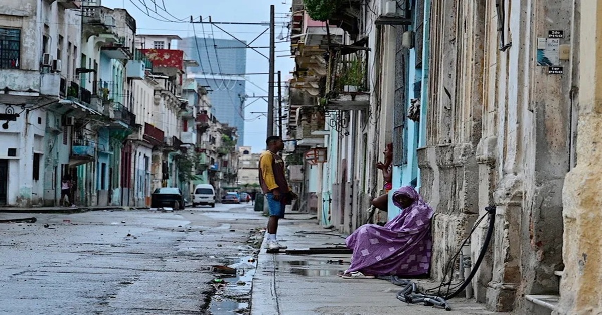 En la foto, La Habana un día cualquiera