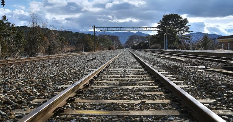 En la foto, la vía Varsovia- Lublin