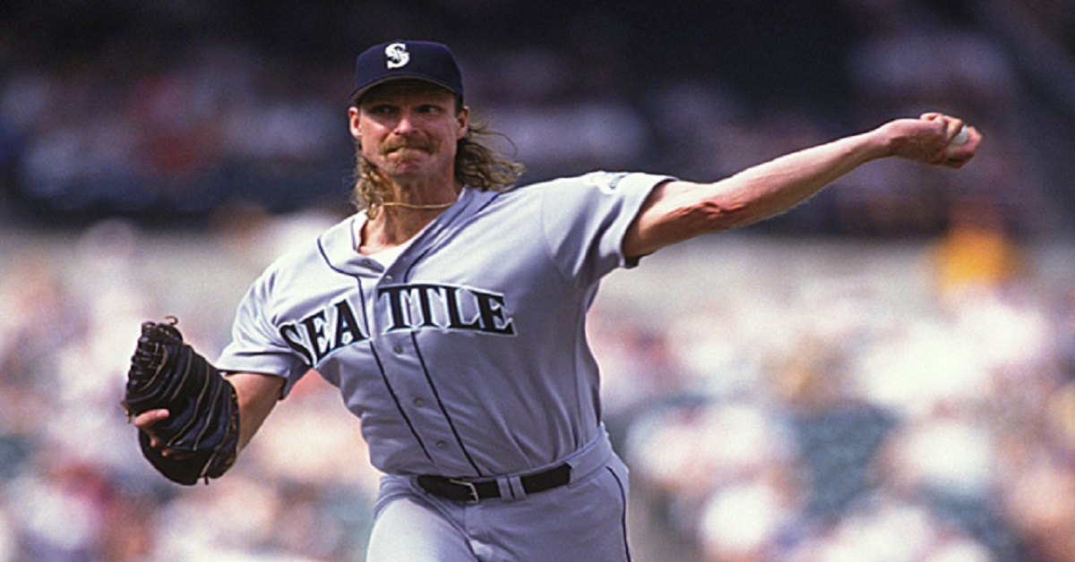 En la foto, Randy Johnson